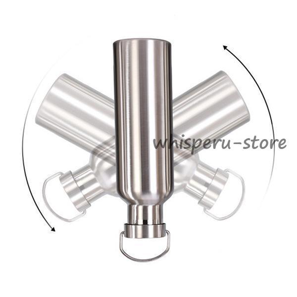 水筒 保温 保冷 大容量 大人 アウトドア 350ml 500ml 600ml 750ml 1L 直飲み 真空断熱 ボトル マグ 携帯便利 手提げ｜whisperu｜04
