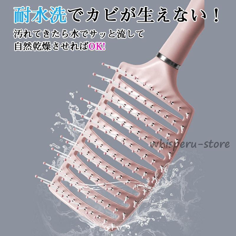 ヘアブラシ 速乾ブラシ ドライヤー 乾かす ブローブラシ 頭皮 櫛 クシ