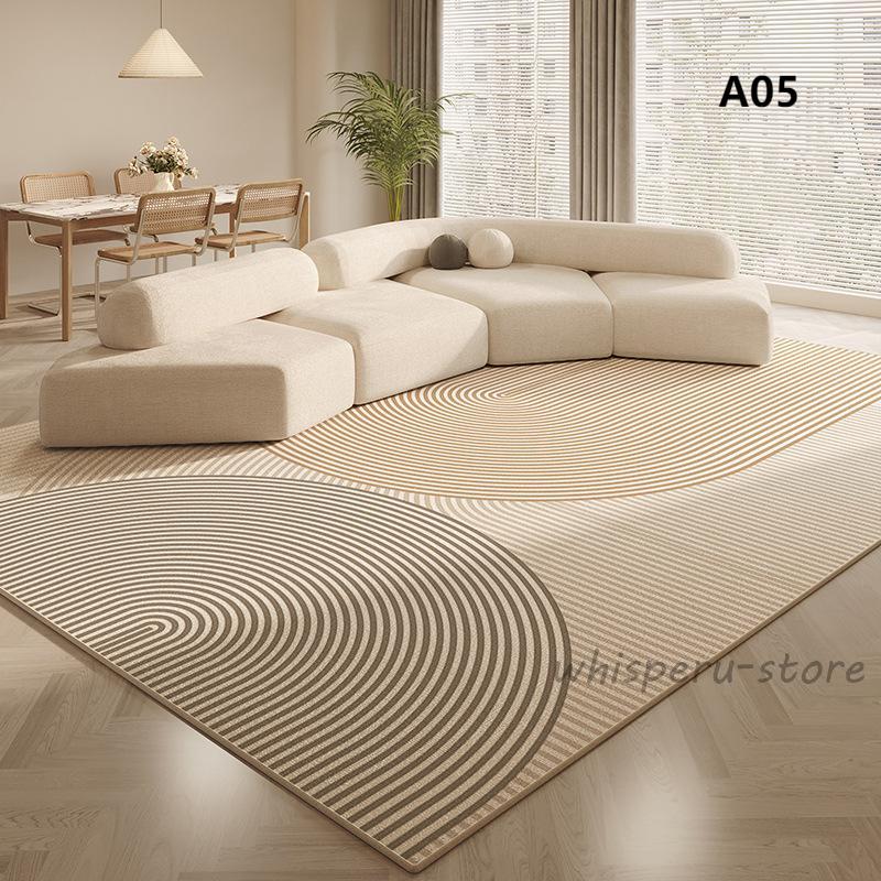 カーペット フラワー じゅうたん ラグ 北欧風 モダン 長方形