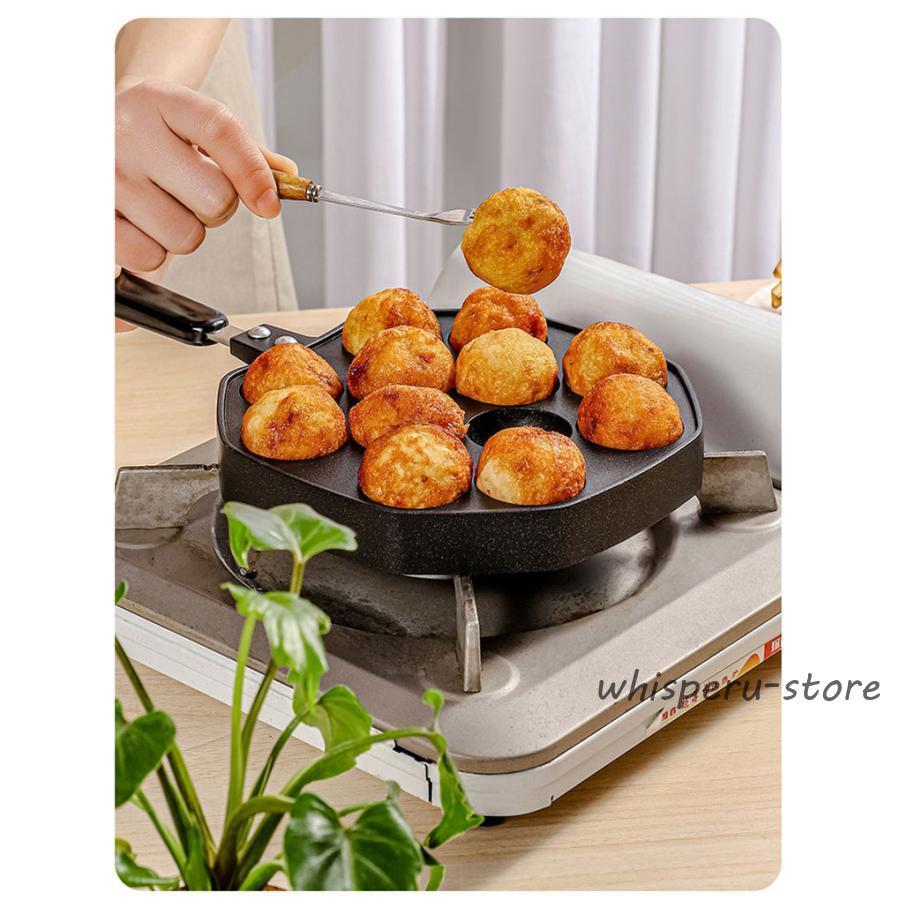 たこ焼き フライパン 直火OK ガス プレート たこ焼き器 たこ焼き