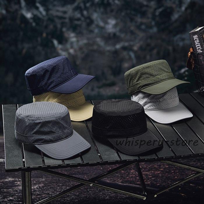 ARMY メッシュキャップ 調整可能 ワークキャップ メッシュ ミリタリーキャップ メンズ レディース 蒸れ