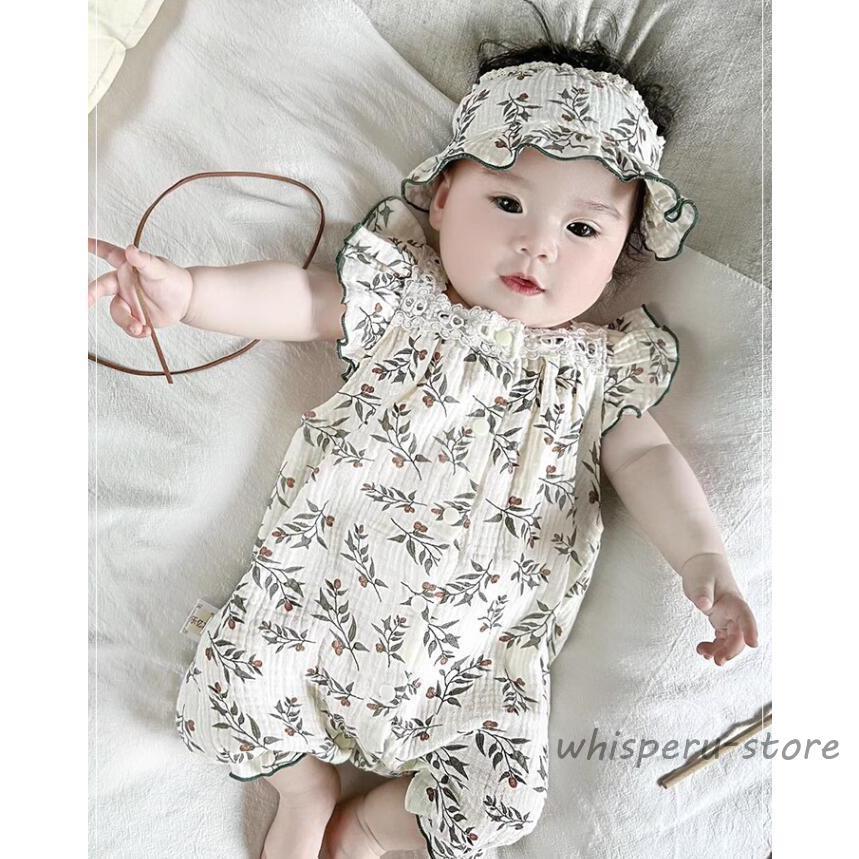 新生児 夏 服 ベビー ロンパース ベビー服 赤ちゃん 子供服 可愛い