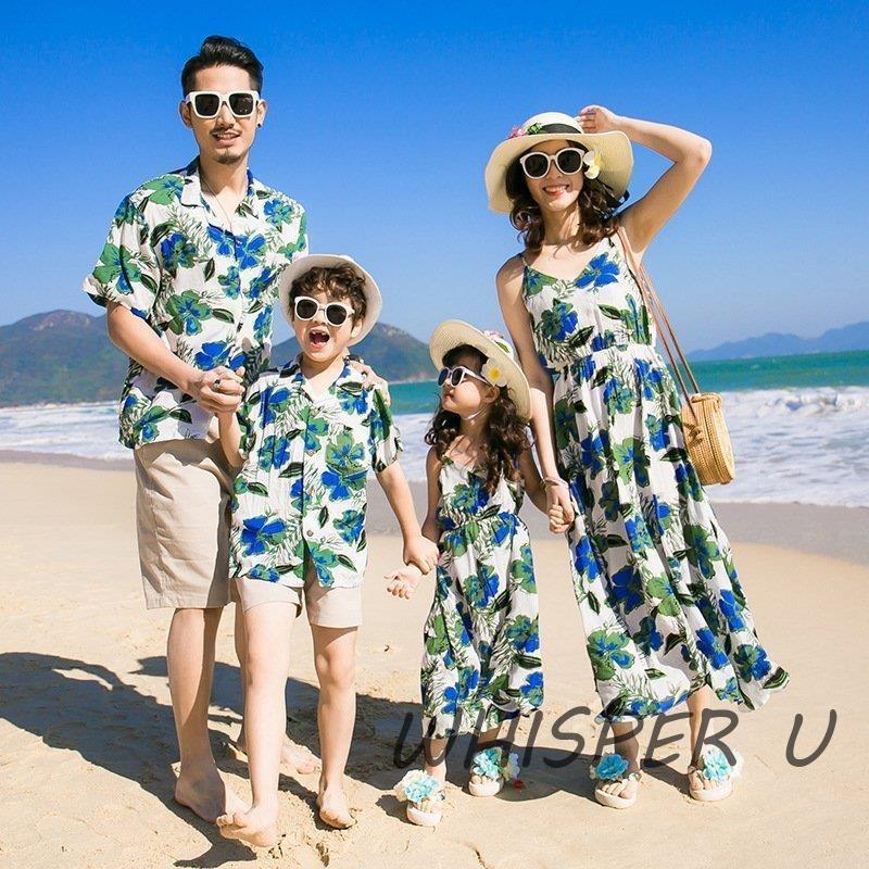 親子コーデ アロハシャツ メンズ レディース 親子 ペアルック ベビー