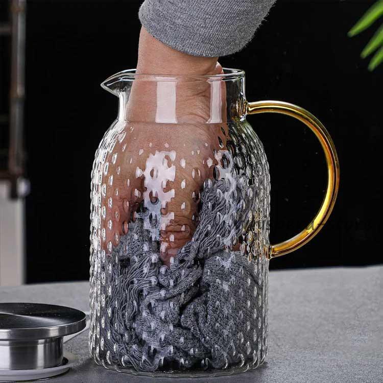 ティーポット 耐熱直火可 ガラス急須 麦茶 ガラスポット 1100ml ティーポット 耐熱直火可 ガラス急須 麦茶 ガラスポット 1100ml