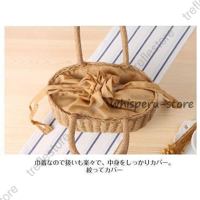 かごバッグ トートバッグ 手提げ 夏バッグ 海辺遊び レディース麦わら