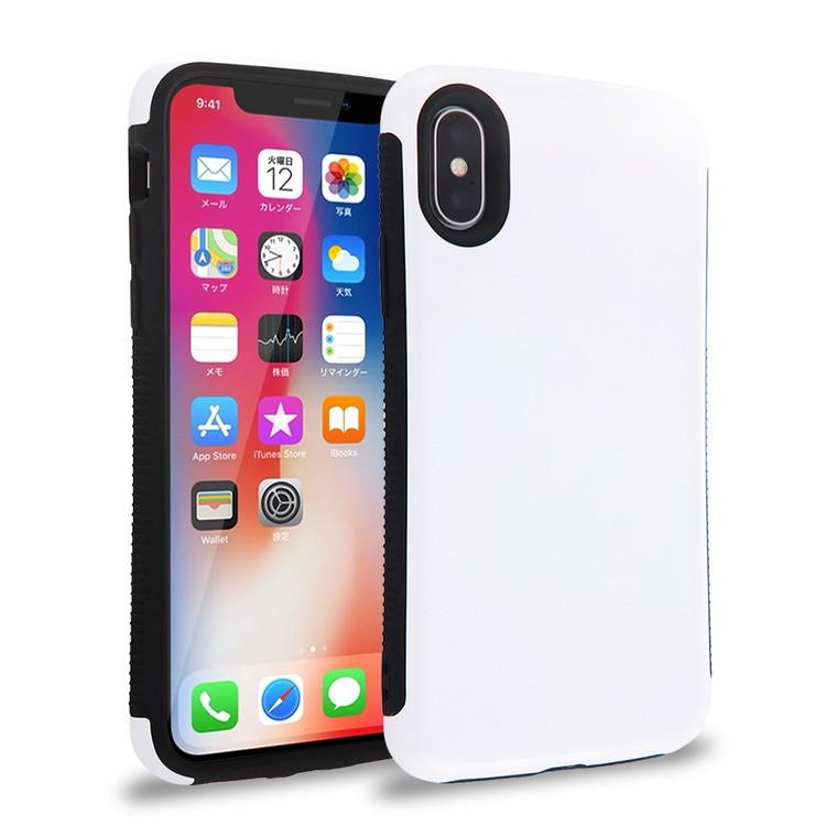 Iphone X Iphone Xs ケース 耐衝撃 アンドカバー ブラック 背面収納 干渉防止シート付 ハードケース シリコン カード収納 Icカード Iphonex アイフォンx ケース フィルムのwhitebang 通販 Yahoo ショッピング