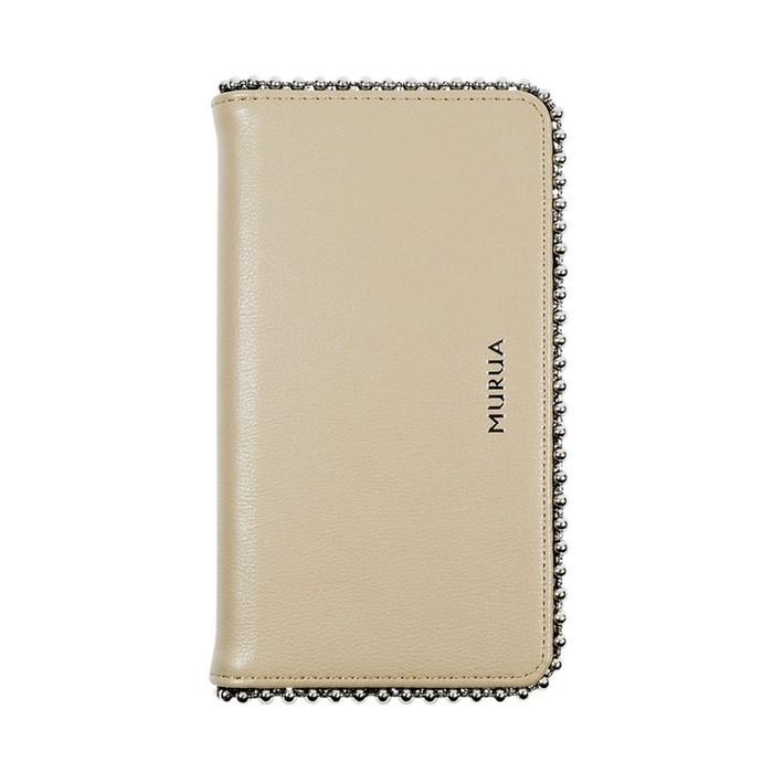 11日ゾロ目の日クーポン Iphone Xs Iphone X ケース 手帳型 Murua Ball Studs ベージュ アイフォンxs カバー スタッズ Ab 1006 Ip0x Nudi ケース フィルムのwhitebang 通販 Yahoo ショッピング