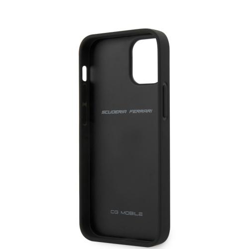 SCUDERIA FERRARI 本革 iPhone 12 mini ケース Ferrari（フェラーリ） iPhone 12 ケース 手帳型 本革 iPhone12mini