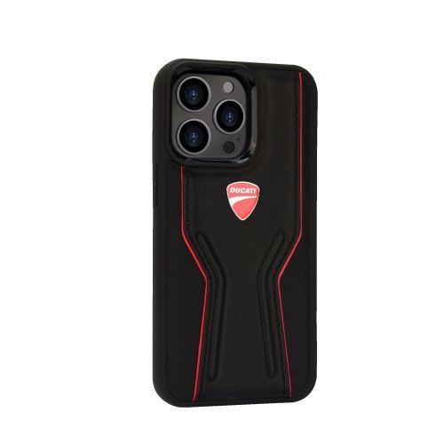 iPhone13 Pro ケース DUCATI 公式ライセンス 本革 レザー 背面ケース エンブレム ブランド カバー 保護 シンプル カーブランド｜white-bang｜03