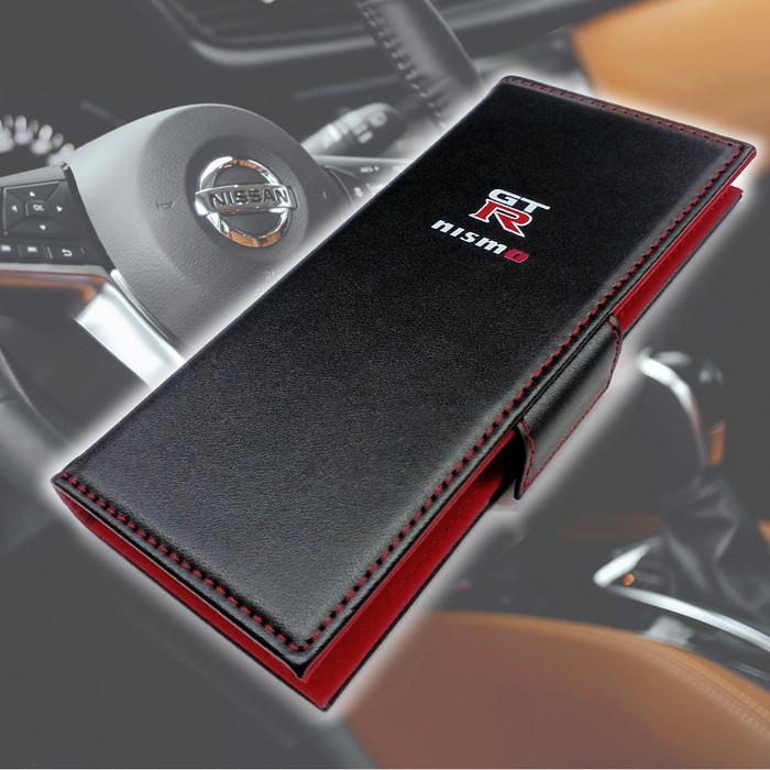 NISMO 汎用 マルチ ケース NISSAN GT-R 手帳 カーボン レザー NISMO 汎用 マルチ ケース NISSAN GT-R 手帳 カーボン レザー