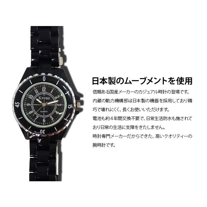 5 11ゾロ目クーポン対象 腕時計 メンズ 1年保証 日本製ムーブメント クオーツ 時計 Krone ホワイト ブラック 母の日 Cos 3 Tb003g ケース フィルムのwhitebang 通販 Yahoo ショッピング