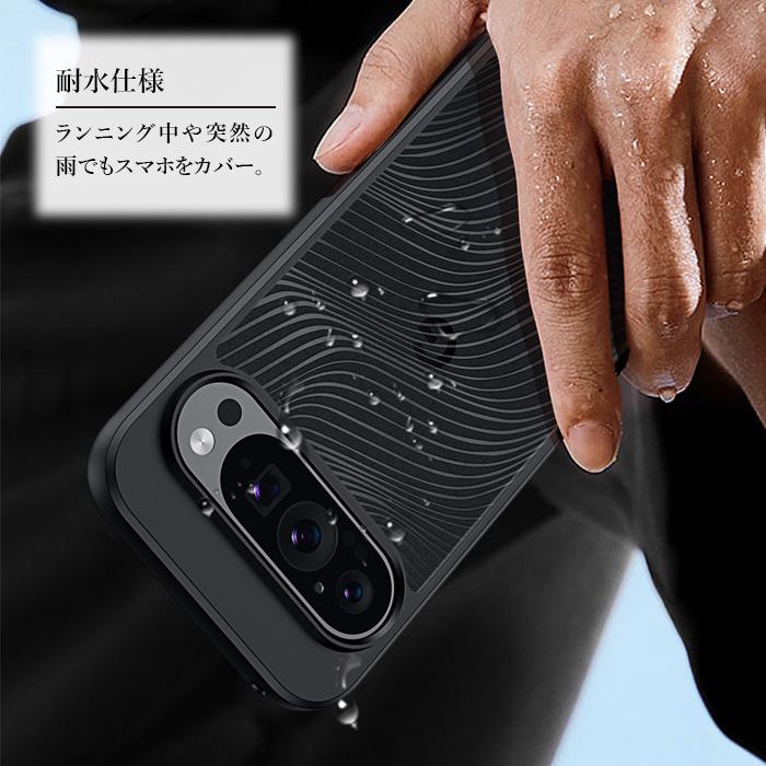 スマホケース Google Pixel8 google pixel8 ブラック 黒 オープン型