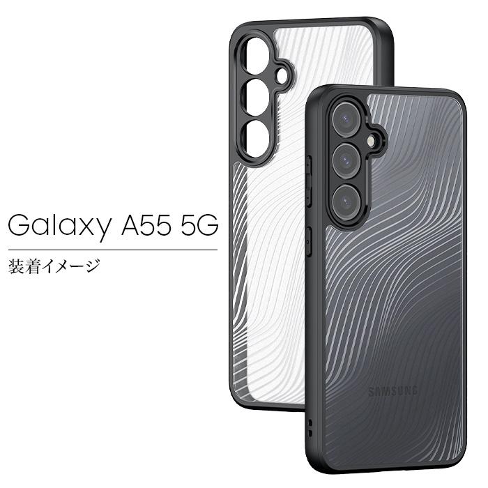 スマホケース Galaxy A54 5G galaxy a54 5g ブラック 黒 オープン型