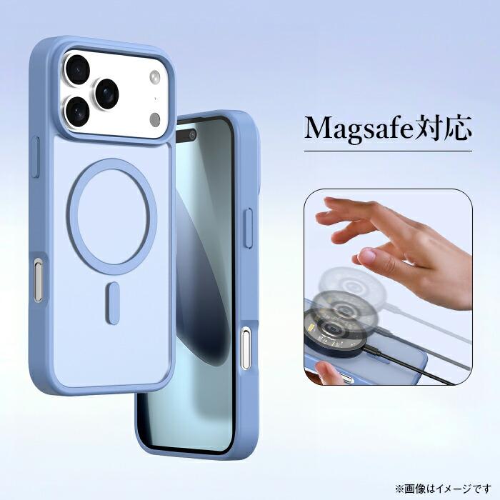 iPhone17Pro ケース 手帳型 ライトブルー 財布 多機能 TPU ストラップ
