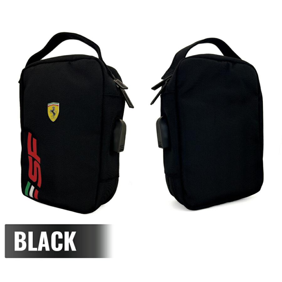 フェラーリ バッグ ロゴ Ferrari ハンドバッグ かばん チャック