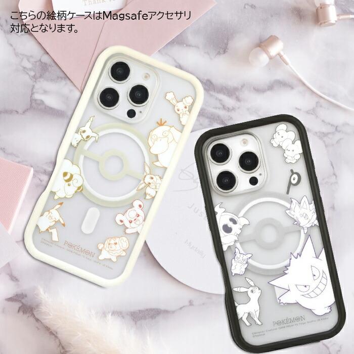 iPhone17e 16e ケース ポケモン キャラクター クリア 透明 iPhone16