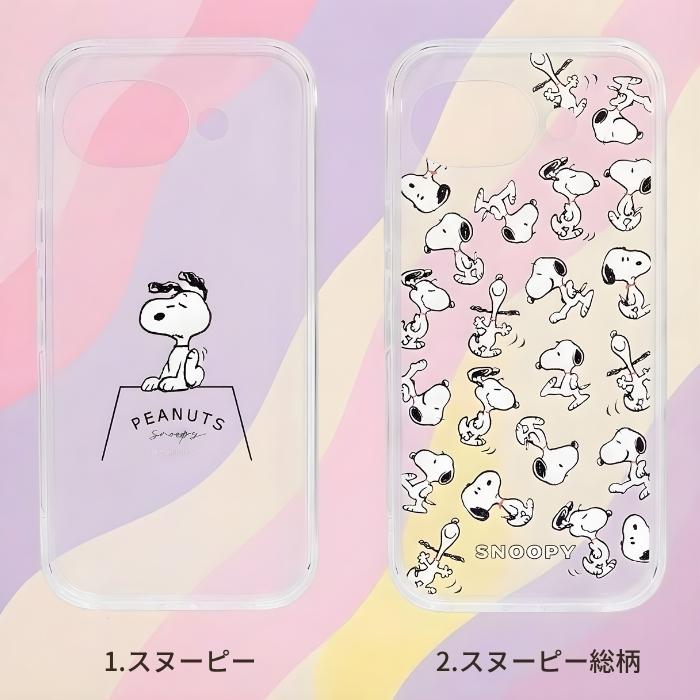 Google Pixel 10a ケース スヌーピー クリア グーグルピクセル10a