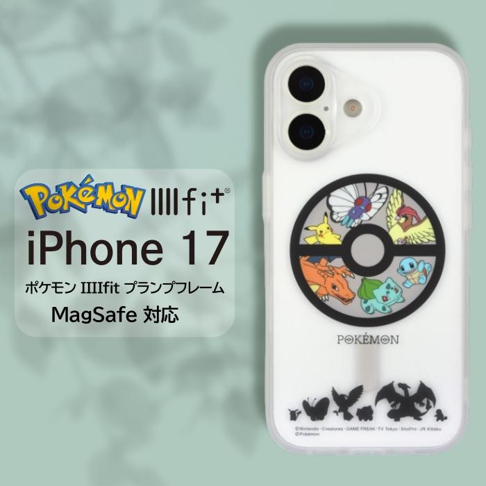 iPhone17 ケース ポケモン ピカチュウ 公式 ライセンス かわいい