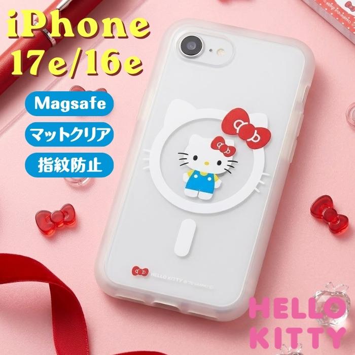 iPhone 17e ケース ハローキティ クリア iPhone16e アイフォン17e