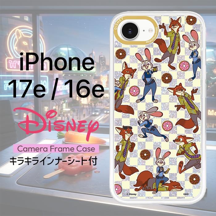 CASSETIFY ズートピア iPhone17ケース iPhone 17 ケース ディズニー クリア 耐衝撃 ズートピア ウェーブ