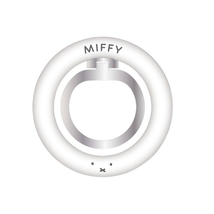 ミッフィー miffy うさぎ スマホリング MagSafe対応 マグネット マルチ