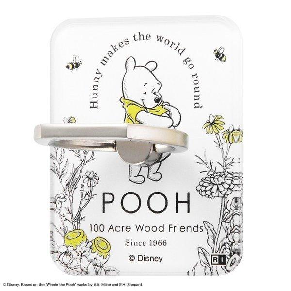 4円 ついに入荷 スマホ リング ディズニー スマホリング バンカーリング ホールドリング 指リング 指かけリング スマホ指 落下防止 両面テープ 貼り付け 後付け プーさん