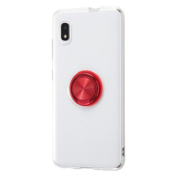Galaxy 0 1 ケース Tpu ソフトケース リング付 レッド 父の日 In Gatc30 Rm ケース フィルムのwhitebang 通販 Yahoo ショッピング