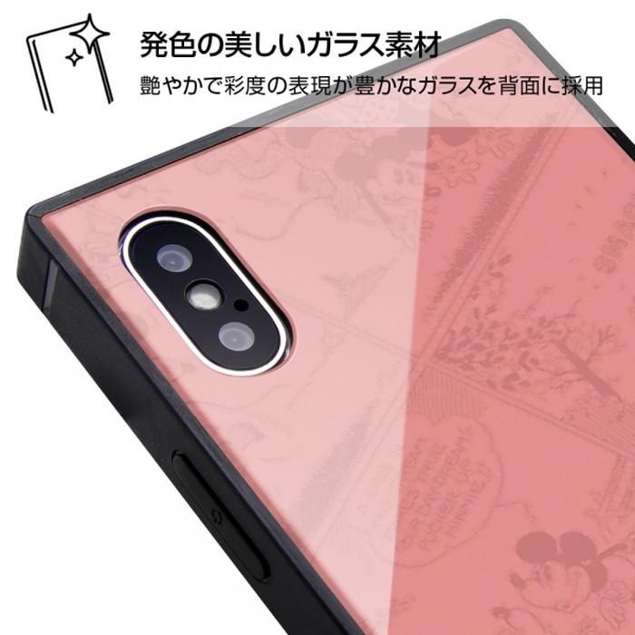 Iphone Xs Iphone X ケース スクエア ディズニー キャラクター Otona ガラスケース Kaku ミニー Iphonexs アイフォンx カバー 四角 Iq Dpk1b Mn001 ケース フィルムのwhitebang 通販 Yahoo ショッピング