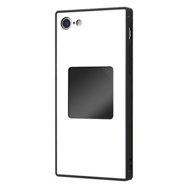 iPhoneSE3 (第3世代) / iPhoneSE2 (第2世代) / iPhone8 / iPhone7 カバー ケース 耐衝撃 衝撃に強い 保護 傷に強い スクエア クッション ガラスフィルム付き｜white-bang