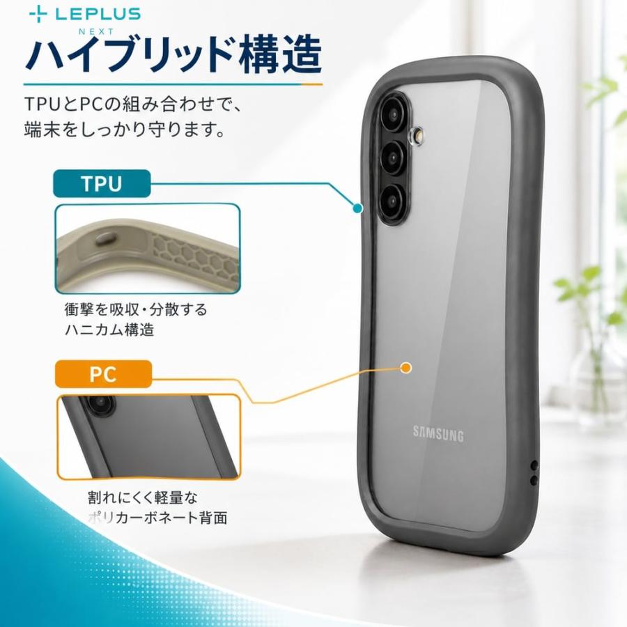 Galaxy A54 5G 本体＋スマホケース＋マイクロSDカード64GB Galaxy A54 5G ケース 背面クリア 耐衝撃 ハイブリッドケース ダーク