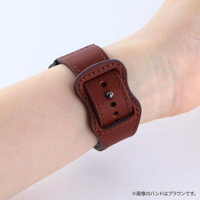 アップルウォッチ バンド シンプルレザー レザー ブラウン Apple watch