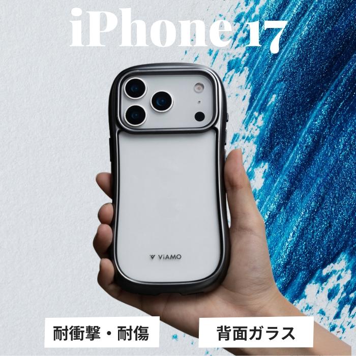iPhone17Pro ケース ViAMO alloy ガンメタブラック 耐衝撃