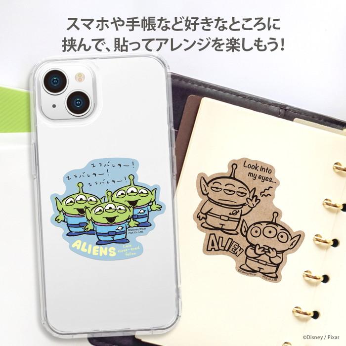ステッカー キャラクター ディズニー シール スマホ スマホケース