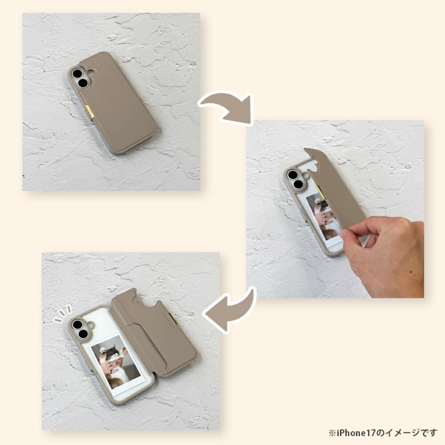 iPhone17 ケース 手帳型 バックフリップケース 耐衝撃 iPhone 17