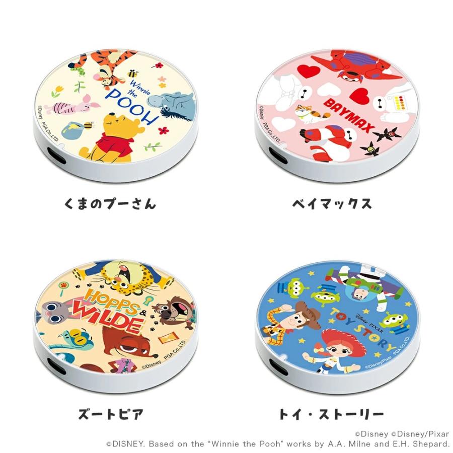 ディズニー ミッキー マグネット式ワイヤレス充電器 かわいい