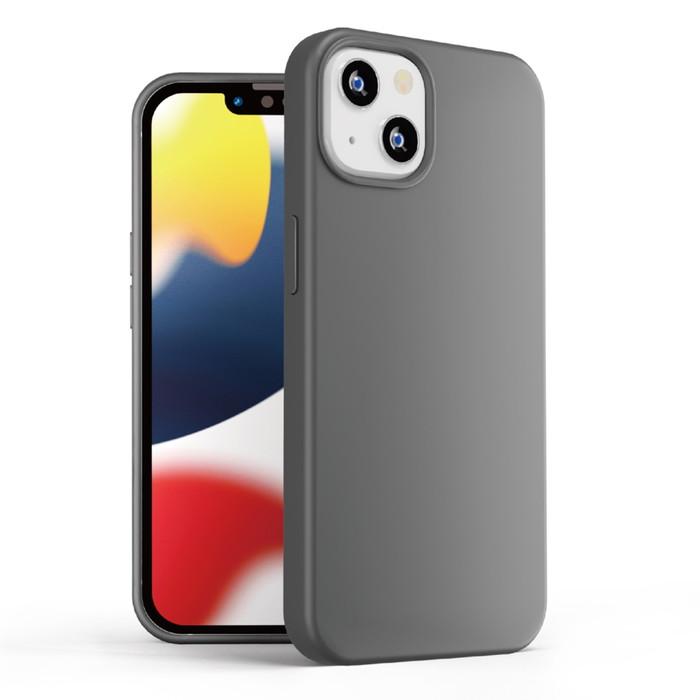 iPhone13 ケース シンプル グレー iPhone 13 シリコンケース iPhone13 ケース シンプル グレー iPhone 13 シリコンケース
