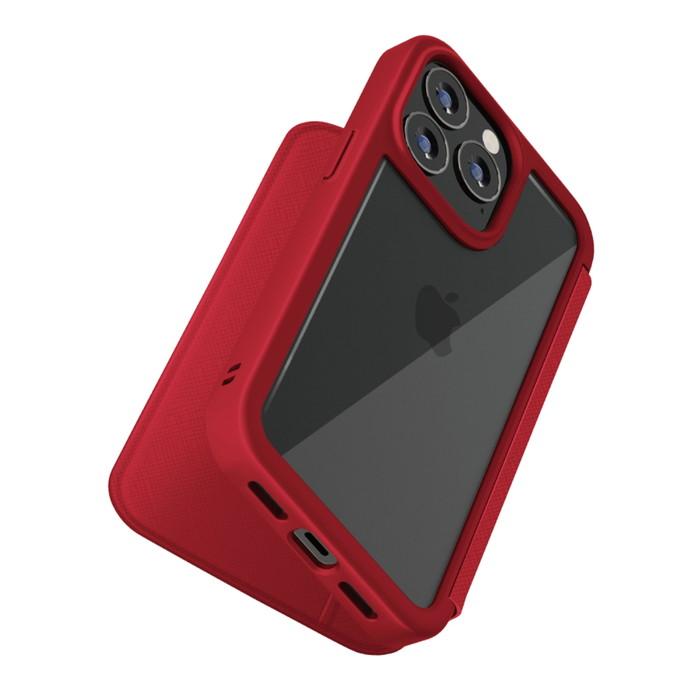 iPhone 13 pro ケース 手帳型 ストラップ付き 赤　レッド iPhone13Pro ケース 手帳型 レッド iPhone 13 Pro 手帳型ケース