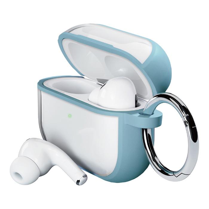 AirPods Pro 本体 + ワイヤレス充電ケース　本体カバー付「ブルー」 楽天市場】AirPods ケース Pro 第3世代 AirPods4 第4世代 エアーポッズ