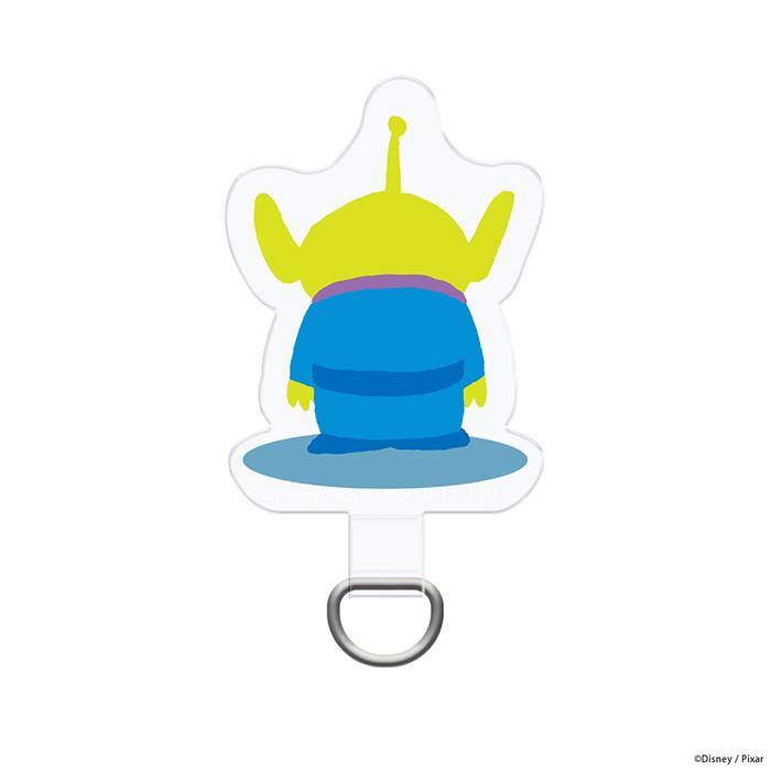 Disney スマホ ストラップホルダー 挟むだけ ディズニー キャラクター