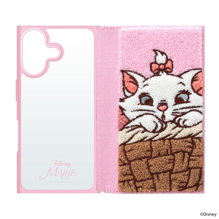 iPhone 16 ケース マリーちゃん 手帳型 iPhone16 カバー ディズニー