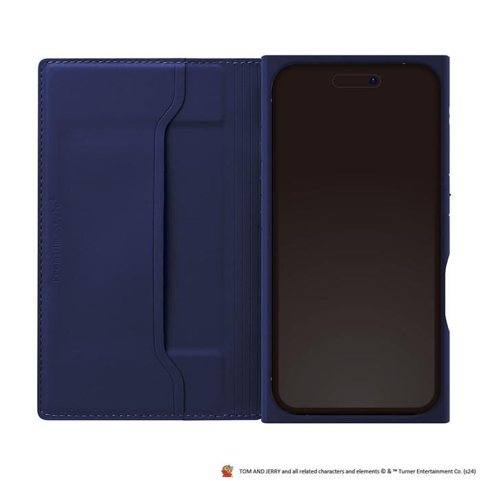 Dior オブリーク iPhone16Proケース 正規品 手帳型 ネイビー iPhone16