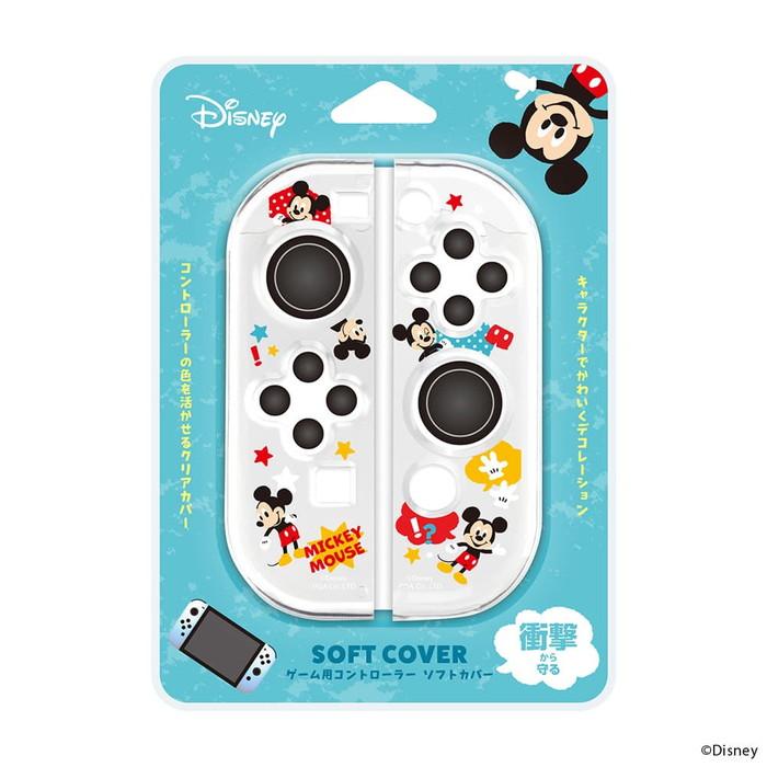Switch コントローラー カバー ミッキーマウス ディズニー PGA ソフト