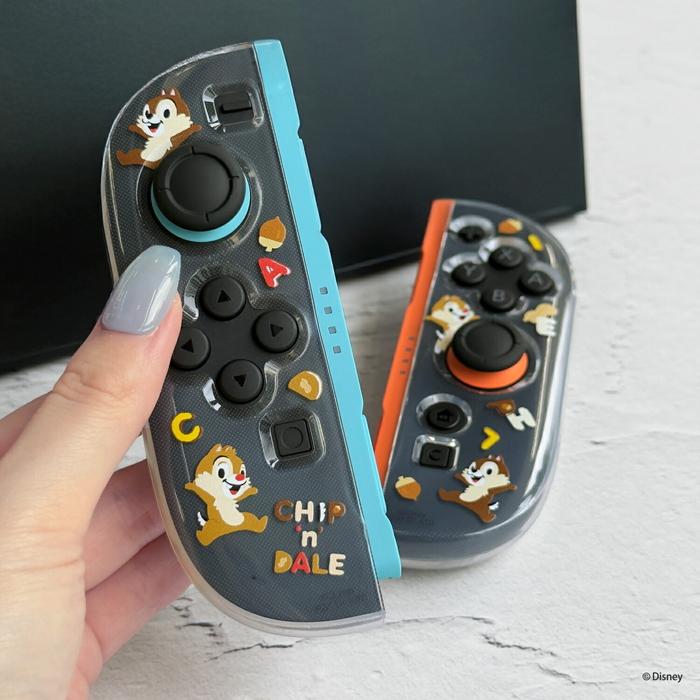 Nintendo Switch2 ジョイコンカバー クリア ミッキー ミニー joy-con