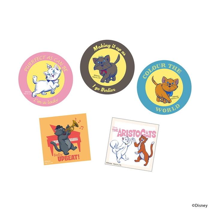ステッカー キャラクター ディズニー マリー シール スマホ かわいい