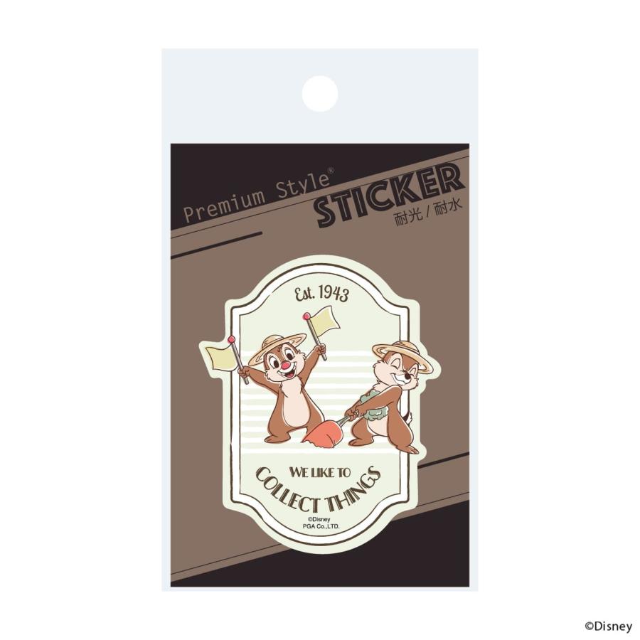 ステッカー キャラクター ディズニー チップとデール シール スマホ