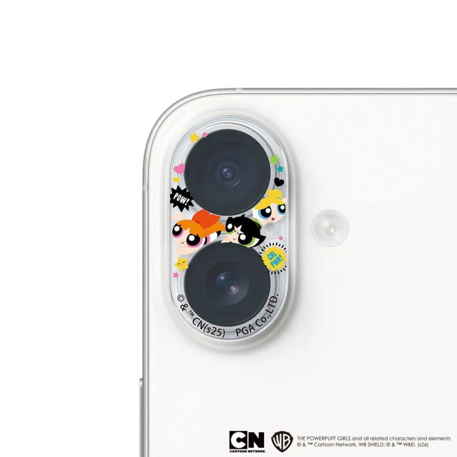 CASETIFY iPhone17 クリアケース　カメラリング付き　パワパフ iPhone 17 カメラフィルム パワーパフガールズ かわいい アイフォン 16