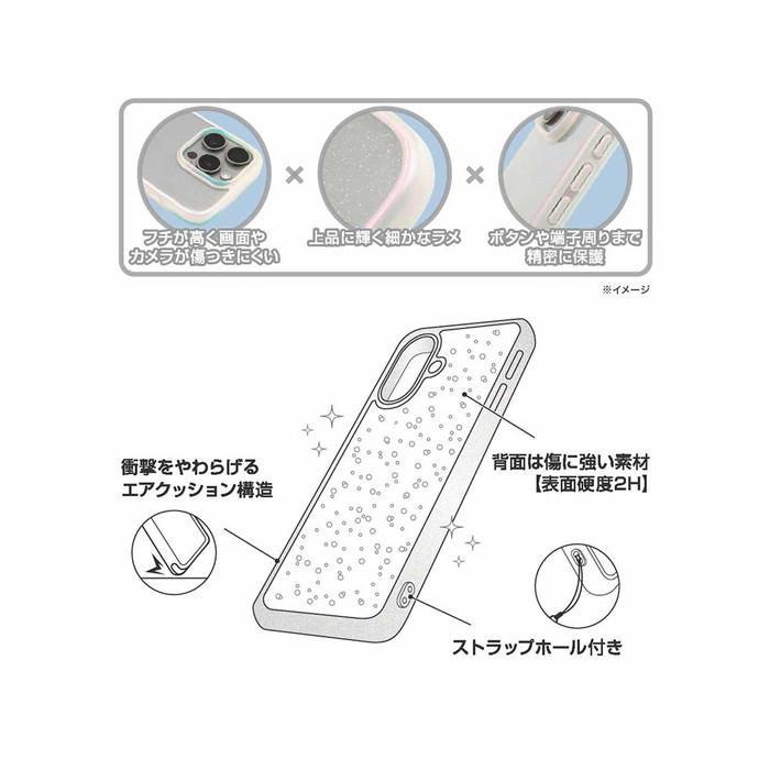 iPhone 16 ケース クリア オーロラ iPhone16Pro アイフォン16 虹色