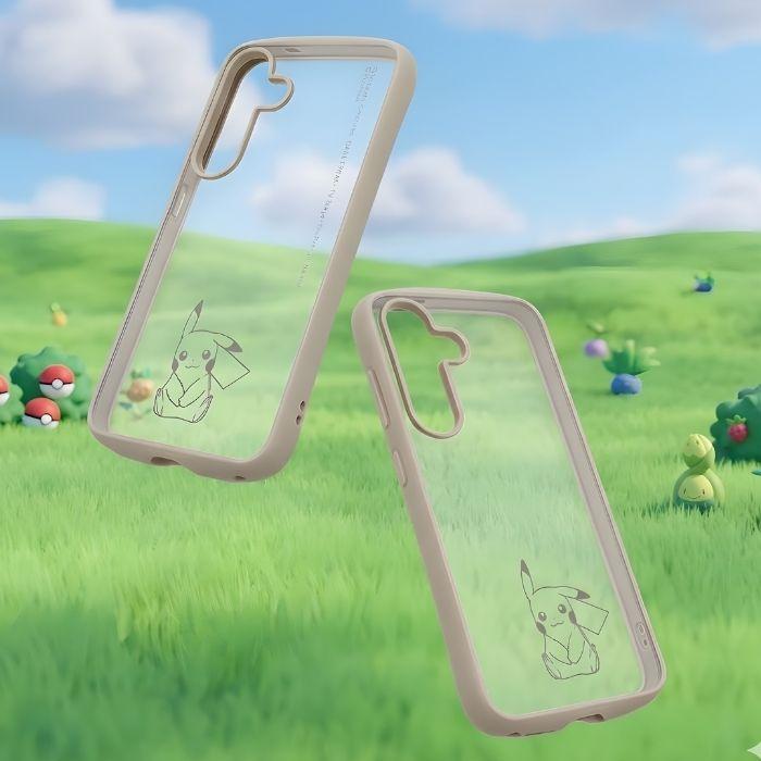 Galaxy S26 ケース ピカチュウ ゲンガー クリア GalaxyS25