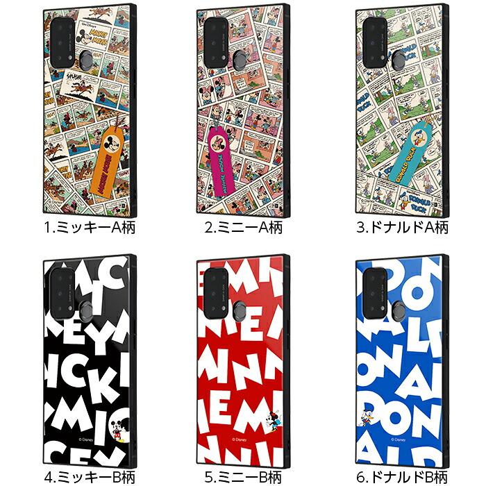 Disney（ディズニー） OPPO Reno5 A ケース スクエア ディズニー