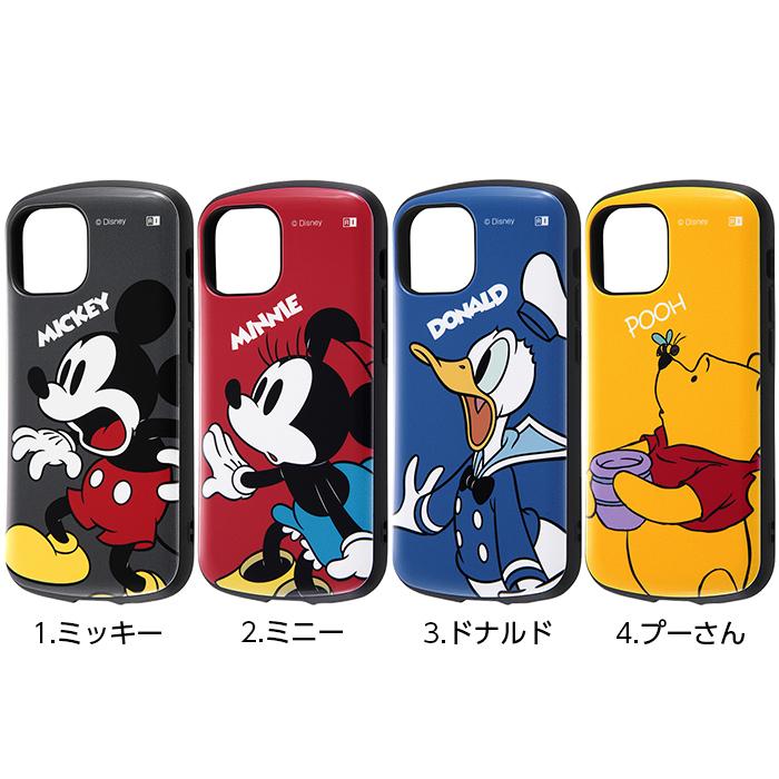 iPhone13mini 5.4inch ケース ディズニー キャラクター 耐衝撃ケース